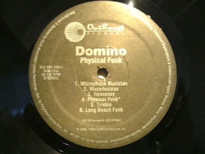 画像3: DOMINO ‎/ PHYSICAL FUNK  (US-LP)