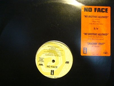 画像1: NO FACE / NO BROTHAS ALLOWED (US-PROMO)