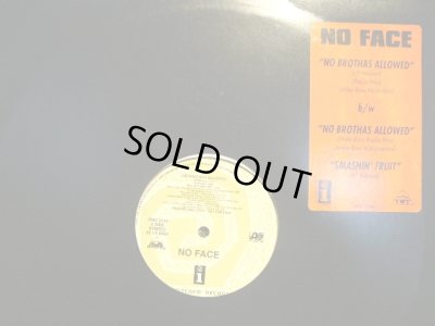画像1: NO FACE / NO BROTHAS ALLOWED (US-PROMO)