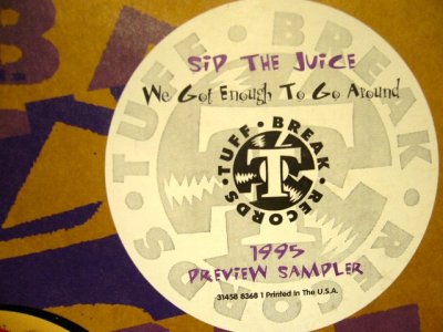 画像2: VARIOUS ‎/ SIP THE JUICE, WE GOT ENOUGH TO GO AROUND  (US -PROMO, SAMPLER)