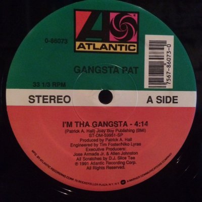 画像1: GANGSTA PAT / I'M THE GANGSTA  (¥1000)