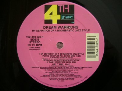 画像1: DREAM WARRIORS / MY DEFINITION OF A BOOMBASTIC JAZZZ STYLE  (¥1000)