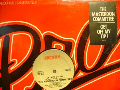 画像1: THE MASTERDON COMMITTEE / GET OFF MY TIP!