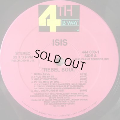 画像2: ISIS / REBEL SOUL (LP)