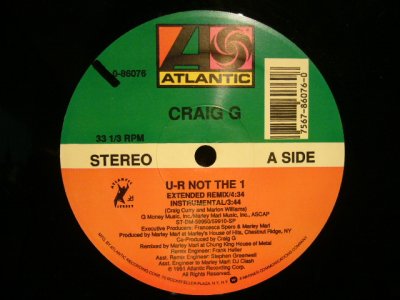 画像1: CRAIG G / U-R NOT THE 1  (¥500)