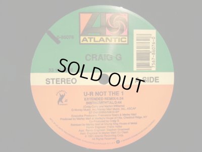 画像1: CRAIG G / U-R NOT THE 1  (¥500)