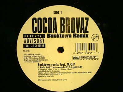 画像1: COCOA BROVAZ ‎/ BUCKTOWN (REMIX)