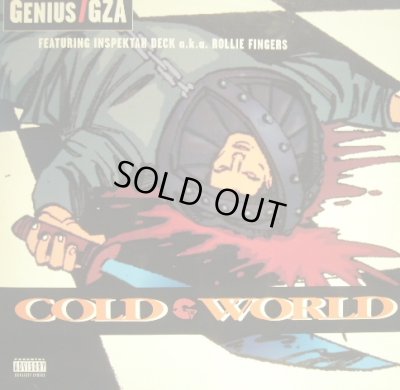画像1: GENIUS / GZA FEATURING D'ANGELO AND INSPEKTAH DECK A.K.A. ROLLIE FINGERS ‎/ COLD WORLD