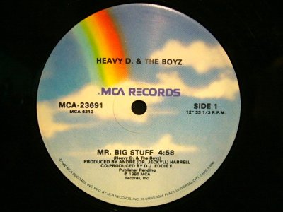 画像1: HEAVY D. & THE BOYZ ‎/ MR. BIG STUFF