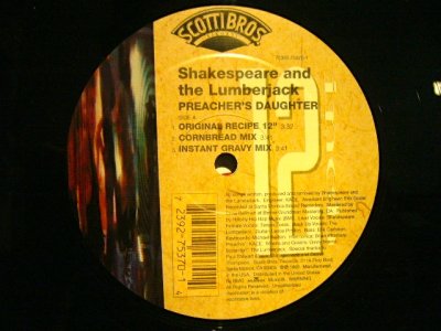 画像2: SHAKESPEARE AND THE LUMBERJACK ‎/ PREACHER'S DAUGHTER