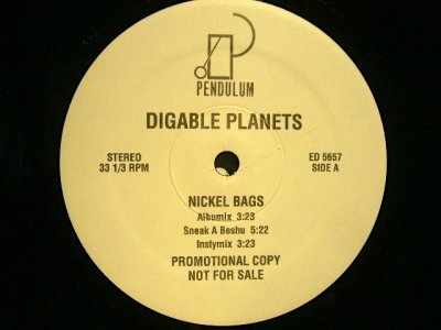 画像1: DIGABLE PLANETS / NICKEL BAGS  (US-PROMO)