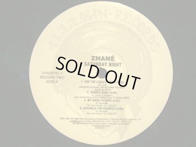 画像5: ZHANE ‎/ SATURDAY NIGHT  (US-2LP)