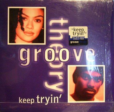 画像1: GROOVE THEORY ‎/ KEEP TRYIN'