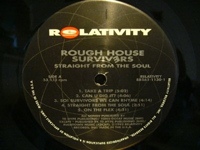 画像3: ROUGH HOUSE SURVIVERS ‎/ STRAIGHT FROM THE SOUL  (US-LP)