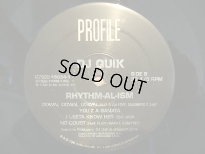 画像4: DJ QUIK / RHYTHM-AL-ISM (OVER 70 MINUTES OF COMMERCIAL-FREE MUSIC)  (2LP)
