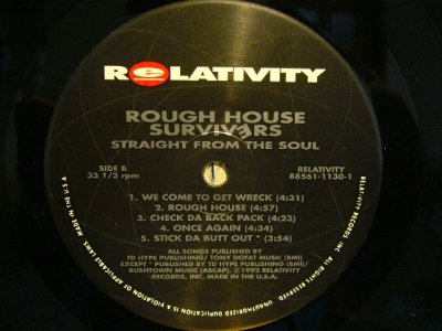 画像4: ROUGH HOUSE SURVIVERS ‎/ STRAIGHT FROM THE SOUL  (US-LP)