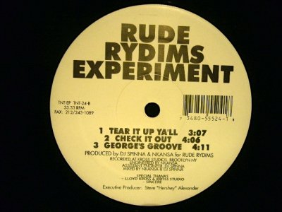 画像1: RUDE RYDIMS ‎/ RUDE RYDIMS EXPERIMENT  (US-PROMO) (¥1000)