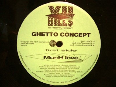画像1: GHETTO CONCEPT ‎/ MUCH LOVE / U.L.
