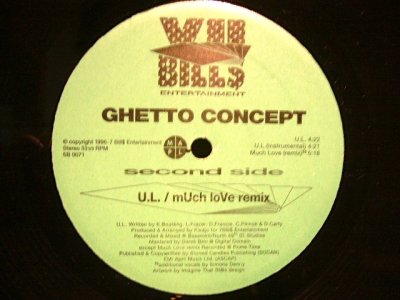 画像2: GHETTO CONCEPT ‎/ MUCH LOVE / U.L.