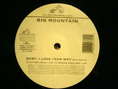 画像3: BIG MOUNTAIN ‎/ BABY, I LOVE YOUR WAY