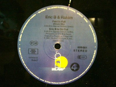 画像4: ERIC B & RAKIM /  PAID IN FULL (DEREK B.'S URBAN RESPRAY)  (UK)