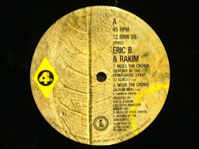 画像2: ERIC B. & RAKIM ‎/ MOVE THE CROWD  (UK)