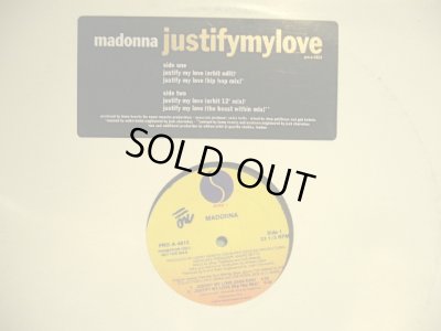 画像1: MADONNA ‎/ JUSTIFY MY LOVE  (US-PROMO)