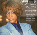 WHITNEY HOUSTON ‎/ HEARTBREAK HOTEL / IT'S NOT RIGHT BUT IT'S OKAY (THE DANCE MIXES)