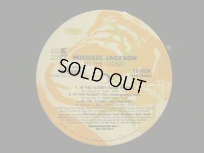 画像5: MICHAEL JACKSON ‎/ IN THE CLOSET (US-PROMO 12"×2)