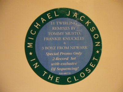 画像2: MICHAEL JACKSON ‎/ IN THE CLOSET (US-PROMO 12"×2)