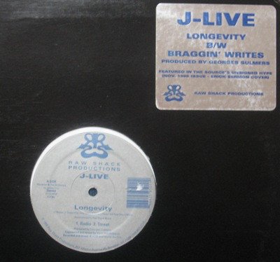 画像1: J-LIVE / LONGEVITY / BRAGGIN' WRITES