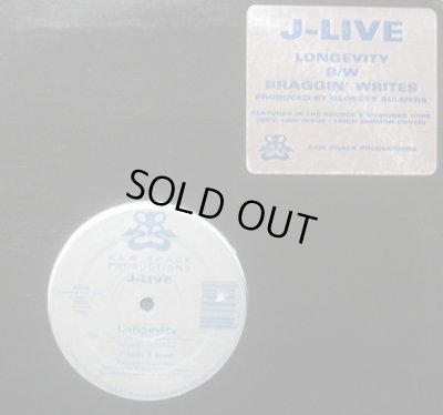 画像1: J-LIVE / LONGEVITY / BRAGGIN' WRITES