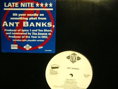 画像2: ANT BANKS ‎/ LATE NITE / ROLL 'EM PHAT  (US-PROMO)