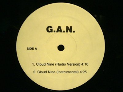 画像1: G.A.N. ‎/ CLOUD NINE  (US-PROMO)