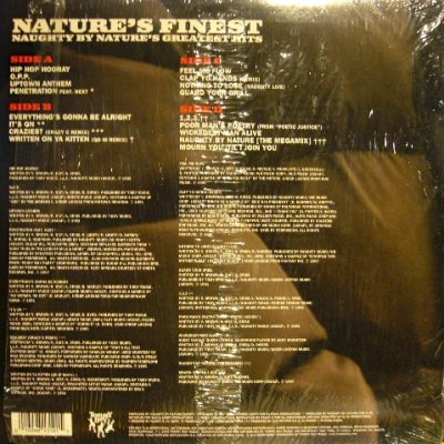 画像2: NAUGHTY BY NATURE ‎/ NATURE'S FINEST (NAUGHTY BY NATURE'S GREATEST HITS)  (US-2LP)