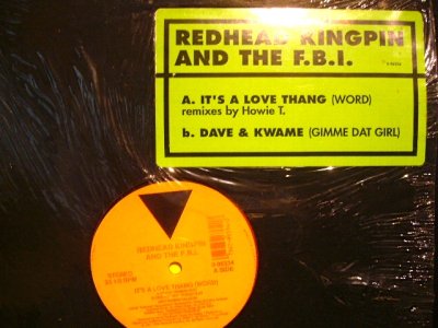 画像1: REDHEAD KINGPIN AND THE F.B.I / IT’S A LOVE THANG (WORD)