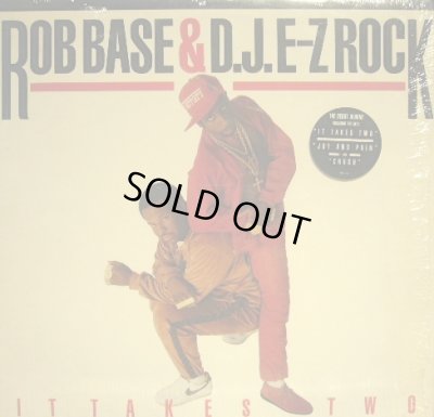 画像1: ROB BASE & D.J.E-Z ROCK / IT TAKES TWO (US-LP)