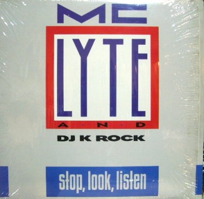 画像1: MC LYTE & DJ K ROCK ‎/ STOP, LOOK, LISTEN