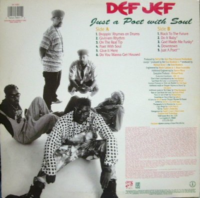 画像2: DEF JEF ‎/ JUST A POET WITH SOUL  (US-LP)