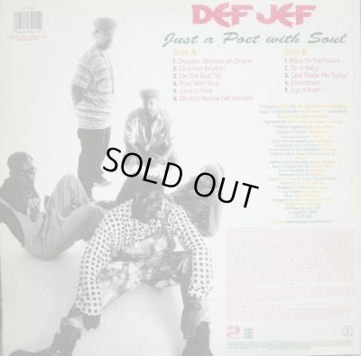 画像2: DEF JEF ‎/ JUST A POET WITH SOUL  (US-LP)