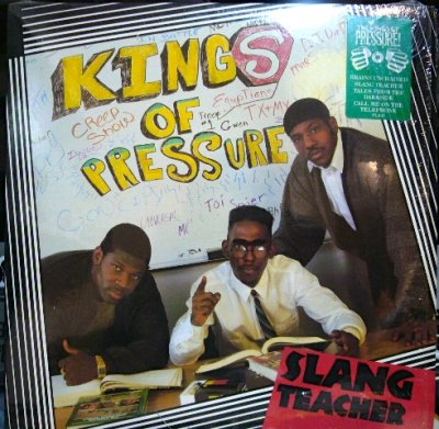 画像1: KINGS OF PRESSURE ‎/ SLANG TEACHER  (US-LP)