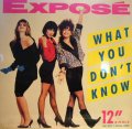 EXPOSE / WHAT YOU DON’T KNOW  (¥500)