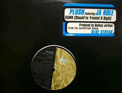 画像1: PLUSH FEATURING JA RULE ‎/ DAMN (SHOULD'VE TREATED U RIGHT)