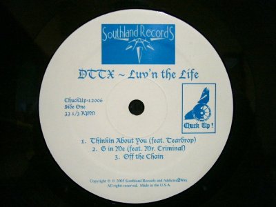 画像1: DTTX ‎/ LUV'N THE LIFE  (SAMPLER)