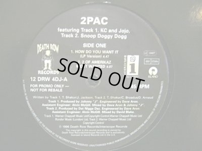 画像2: 2PAC ‎/ HOW DO YOU WANT IT  (UK-PROMO)