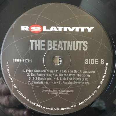 画像4: THE BEATNUTS / THE BEATNUTS  (STREET LEVEL)  (US-LP)