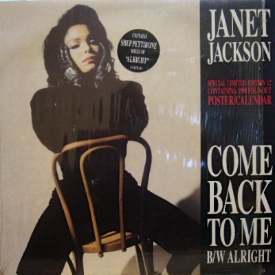 画像1: JANET JACKSON ‎/ COME BACK TO ME / ALRIGHT  (UK)