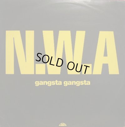 画像1: N.W.A / GANGSTA GANGSTA  (UK)