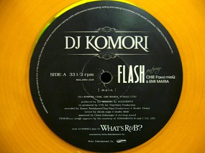 画像2: DJ KOMORI FEATURING CHIE FOXXI MISQ, EMI MARIA ‎/ FLASH