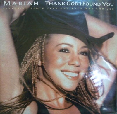 画像1: MARIAH CAREY FEATURING REMIX VERSIONS WITH NAS AND JOE ‎/ THANK GOD I FOUND YOU